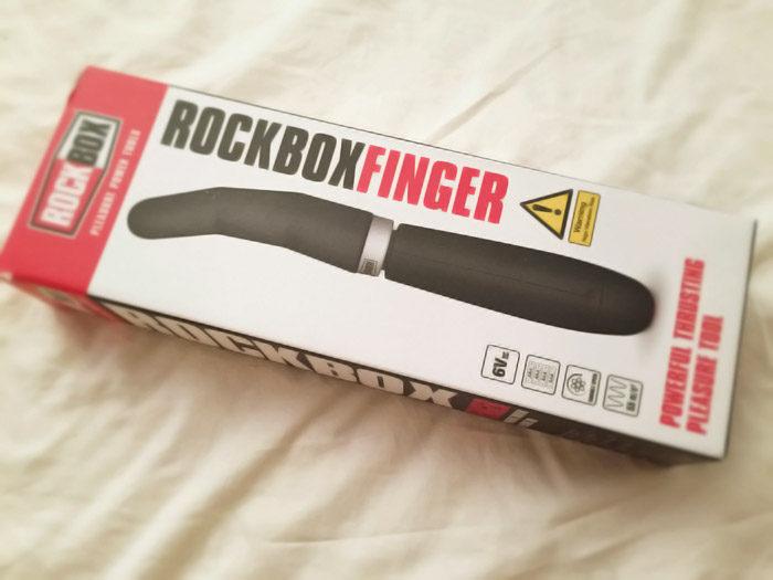 人妻まみのおもちゃレビュー<br />＠Rockbox Finger（ロックボックス・フィンガー）